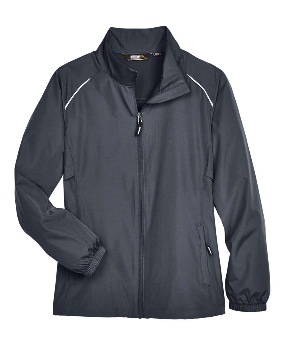 Core365 Women's Techno Lite Motivate Unlined Lightweight Jacket - 78183 Carbon