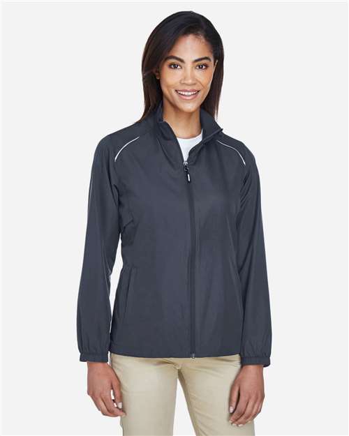 Core365 Women's Techno Lite Motivate Unlined Lightweight Jacket - 78183 Carbon