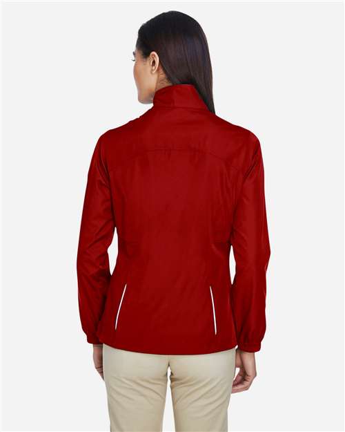 Core365 Women's Techno Lite Motivate Unlined Lightweight Jacket - 78183 Classic Red