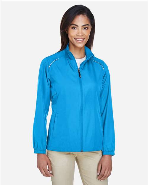 Core365 Women's Techno Lite Motivate Unlined Lightweight Jacket - 78183 Electric Blue