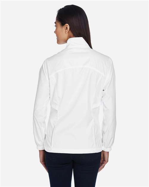 Core365 Women's Techno Lite Motivate Unlined Lightweight Jacket - 78183 White