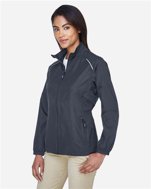 Core365 Women's Techno Lite Motivate Unlined Lightweight Jacket - 78183 Carbon