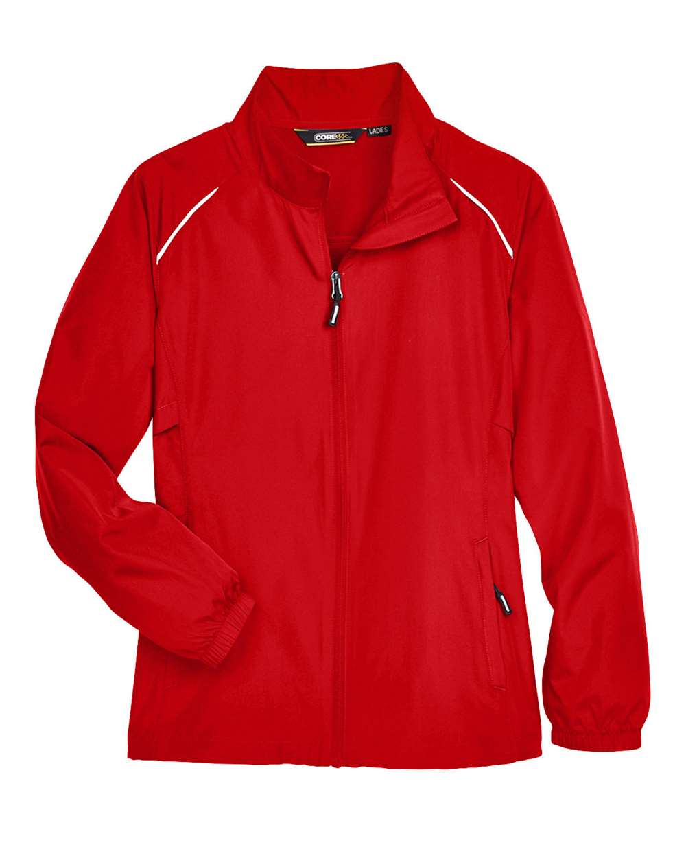 Core365 Women's Techno Lite Motivate Unlined Lightweight Jacket - 78183 Classic Red