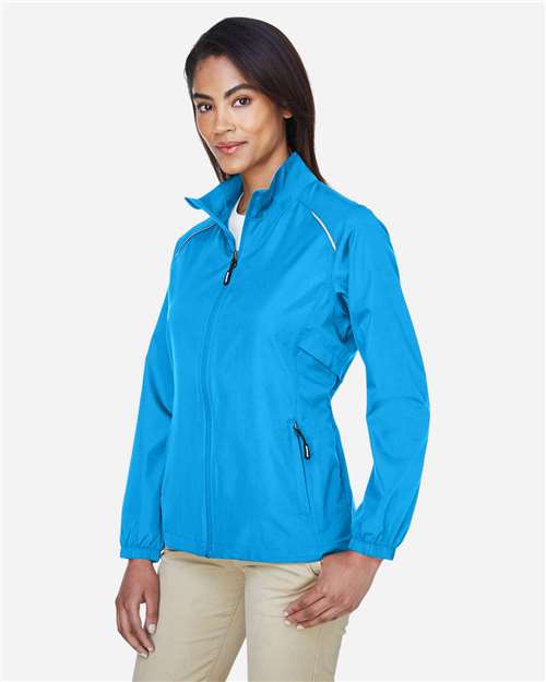 Core365 Women's Techno Lite Motivate Unlined Lightweight Jacket - 78183 Electric Blue