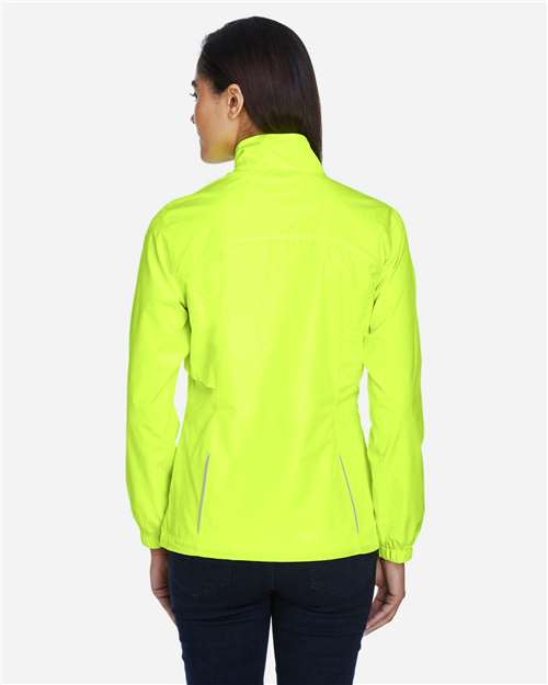 Core365 Women's Techno Lite Motivate Unlined Lightweight Jacket - 78183 Safety Yellow