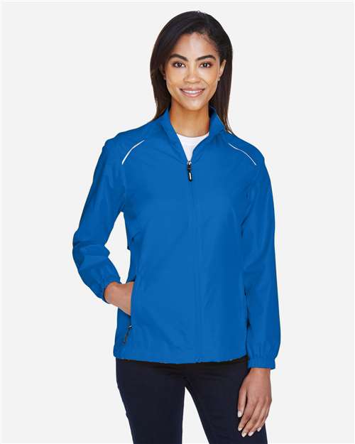 Core365 Women's Techno Lite Motivate Unlined Lightweight Jacket - 78183 True Royal