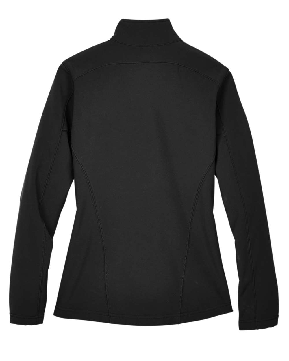 Core365 Women's Cruise Two-Layer Fleece Bonded Soft Shell Jacket - 78184 Black