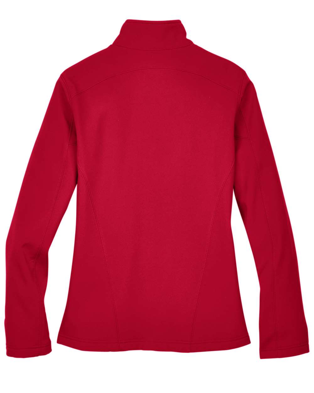 Core365 Women's Cruise Two-Layer Fleece Bonded Soft Shell Jacket - 78184 Classic Red