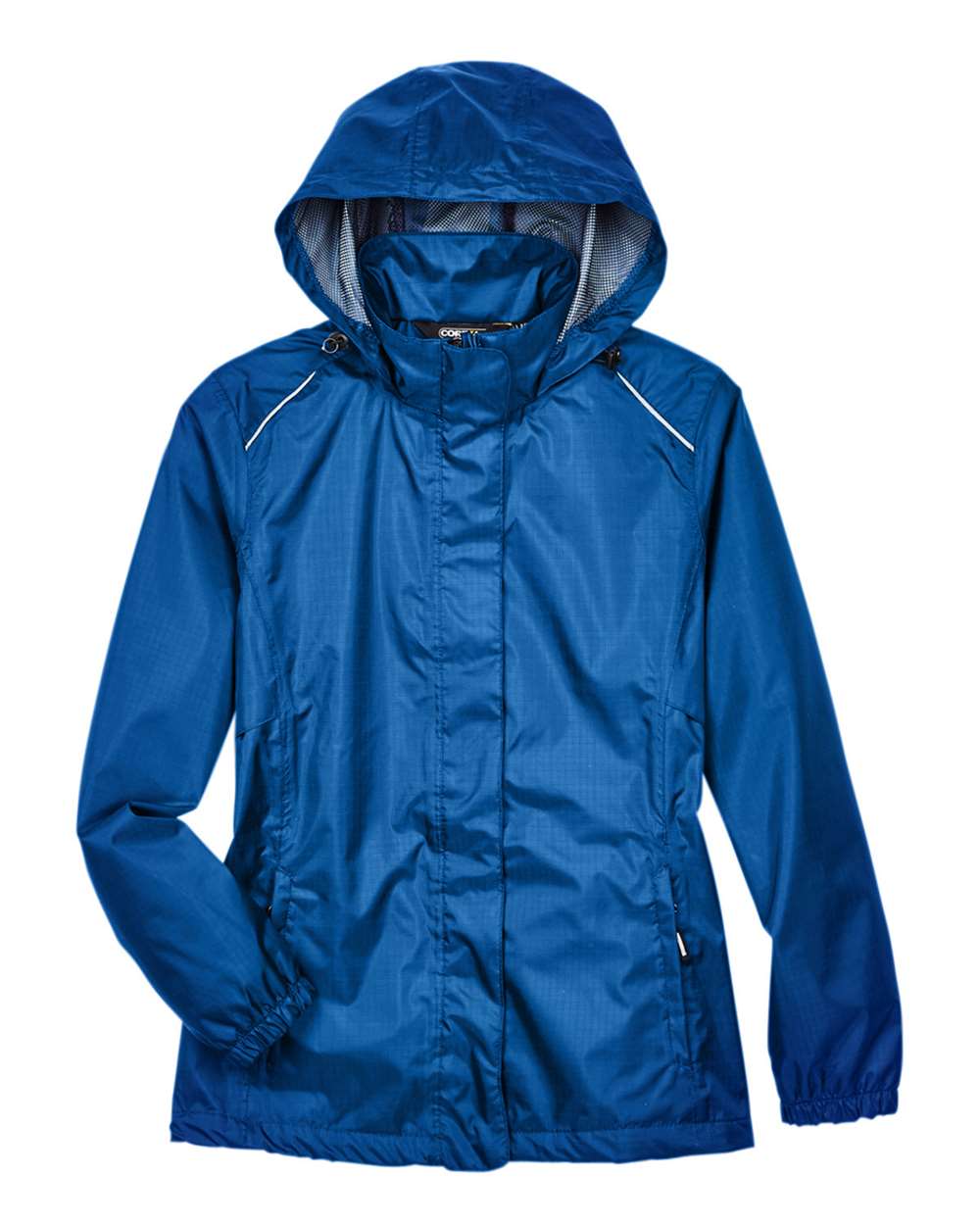 Core365 Women's Climate Seam-Sealed Lightweight Variegated Ripstop Jacket - 78185 True Royal