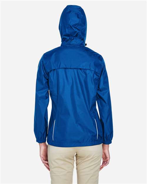 Core365 Women's Climate Seam-Sealed Lightweight Variegated Ripstop Jacket - 78185 True Royal