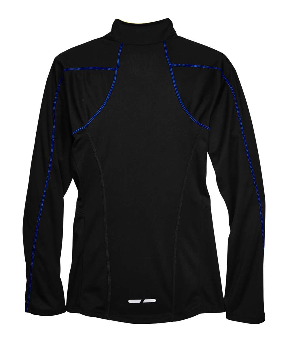 North End Women's Radar Performance Quarter-Zip Pullover - 78187 Black- True Royal