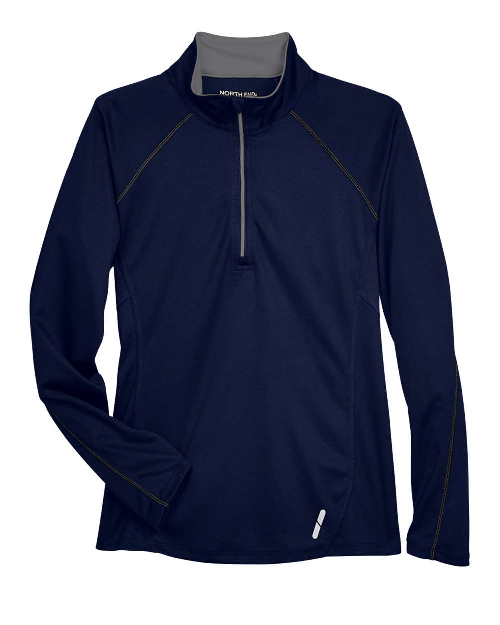 North End Women's Radar Performance Quarter-Zip Pullover - 78187 Classic Navy