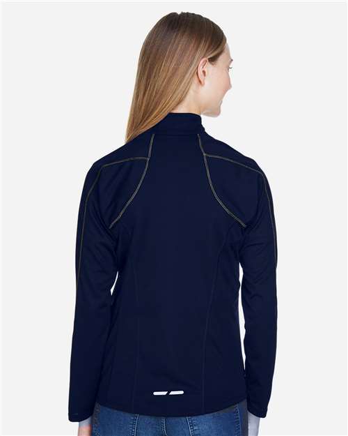 North End Women's Radar Performance Quarter-Zip Pullover - 78187 Classic Navy