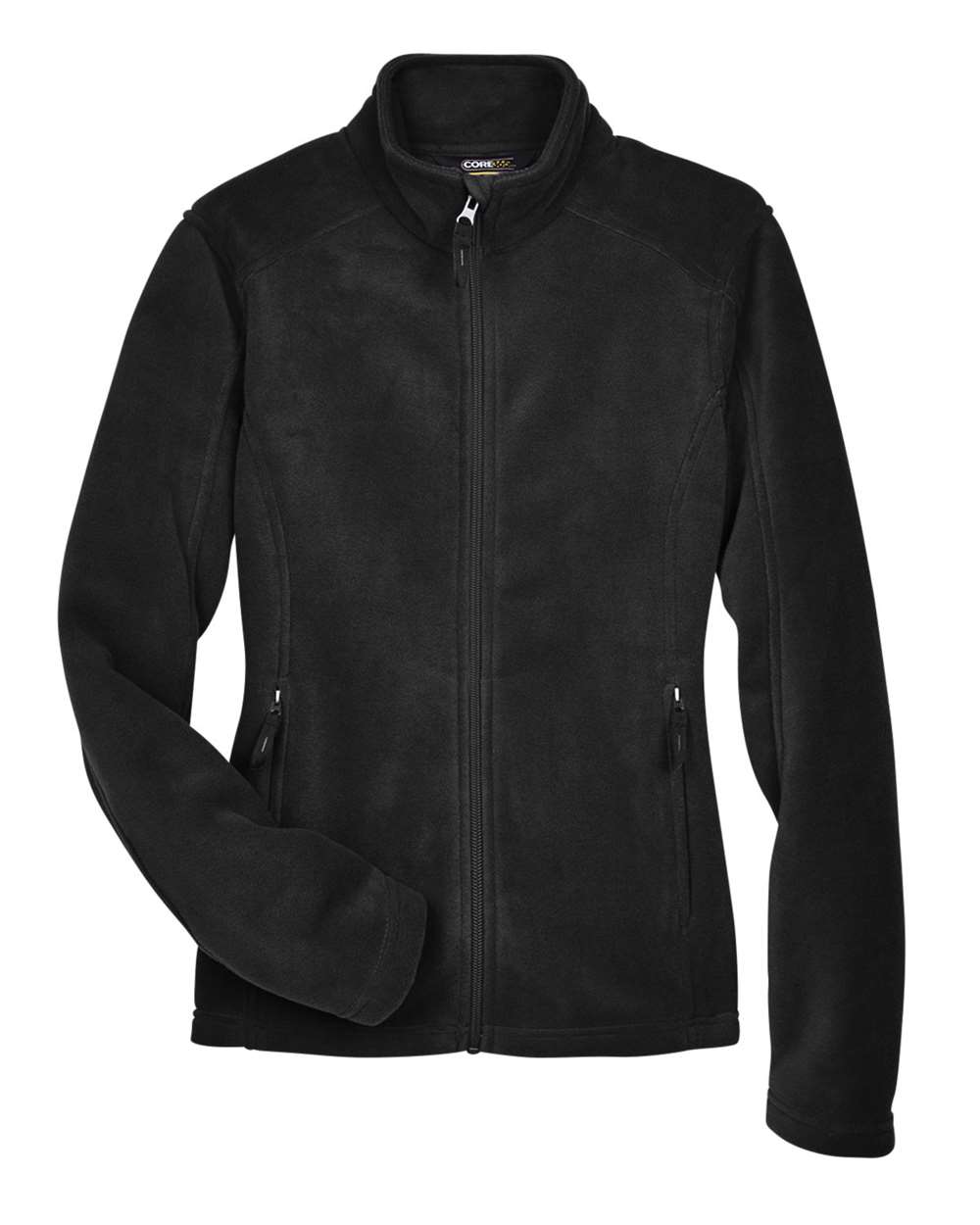 Core365 Women's Journey Fleece Jacket - 78190 Black