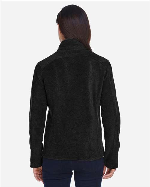 Core365 Women's Journey Fleece Jacket - 78190 Black