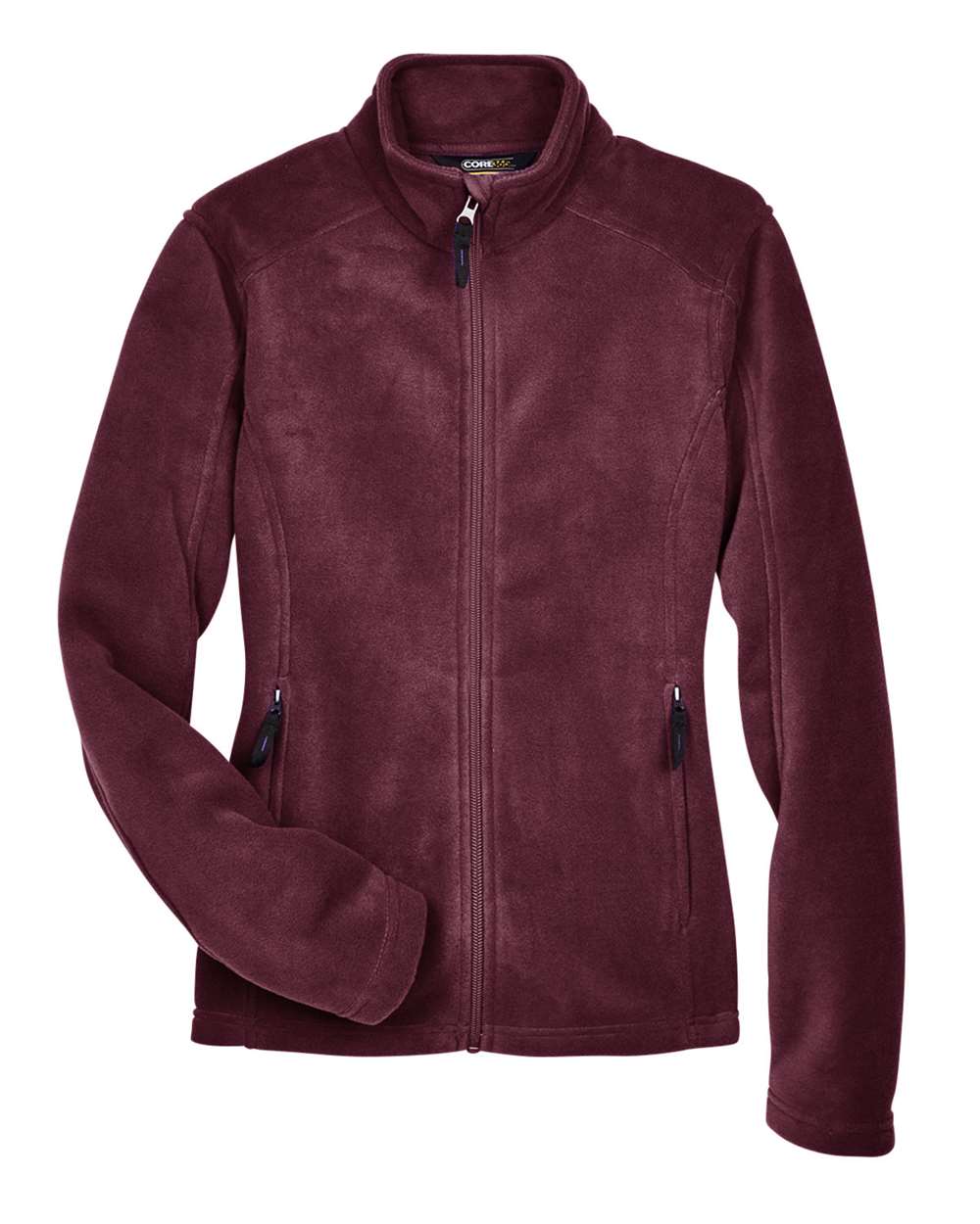Core365 Women's Journey Fleece Jacket - 78190 Burgundy