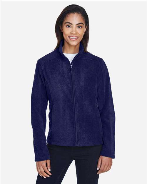 Core365 Women's Journey Fleece Jacket - 78190 Classic Navy