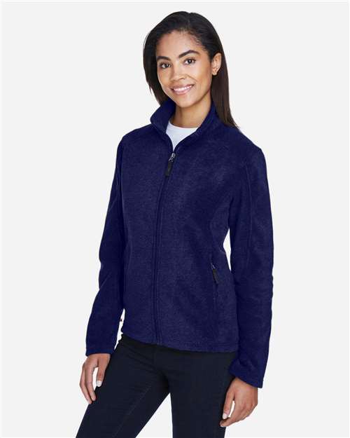 Core365 Women's Journey Fleece Jacket - 78190 Classic Navy