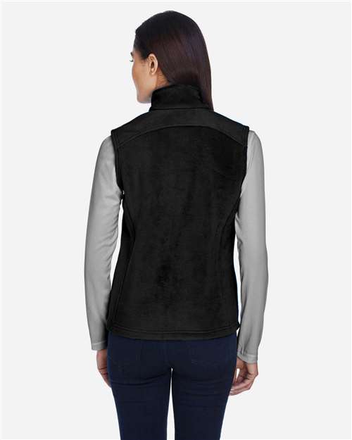 Core365 Women's Journey Fleece Vest - 78191 Black