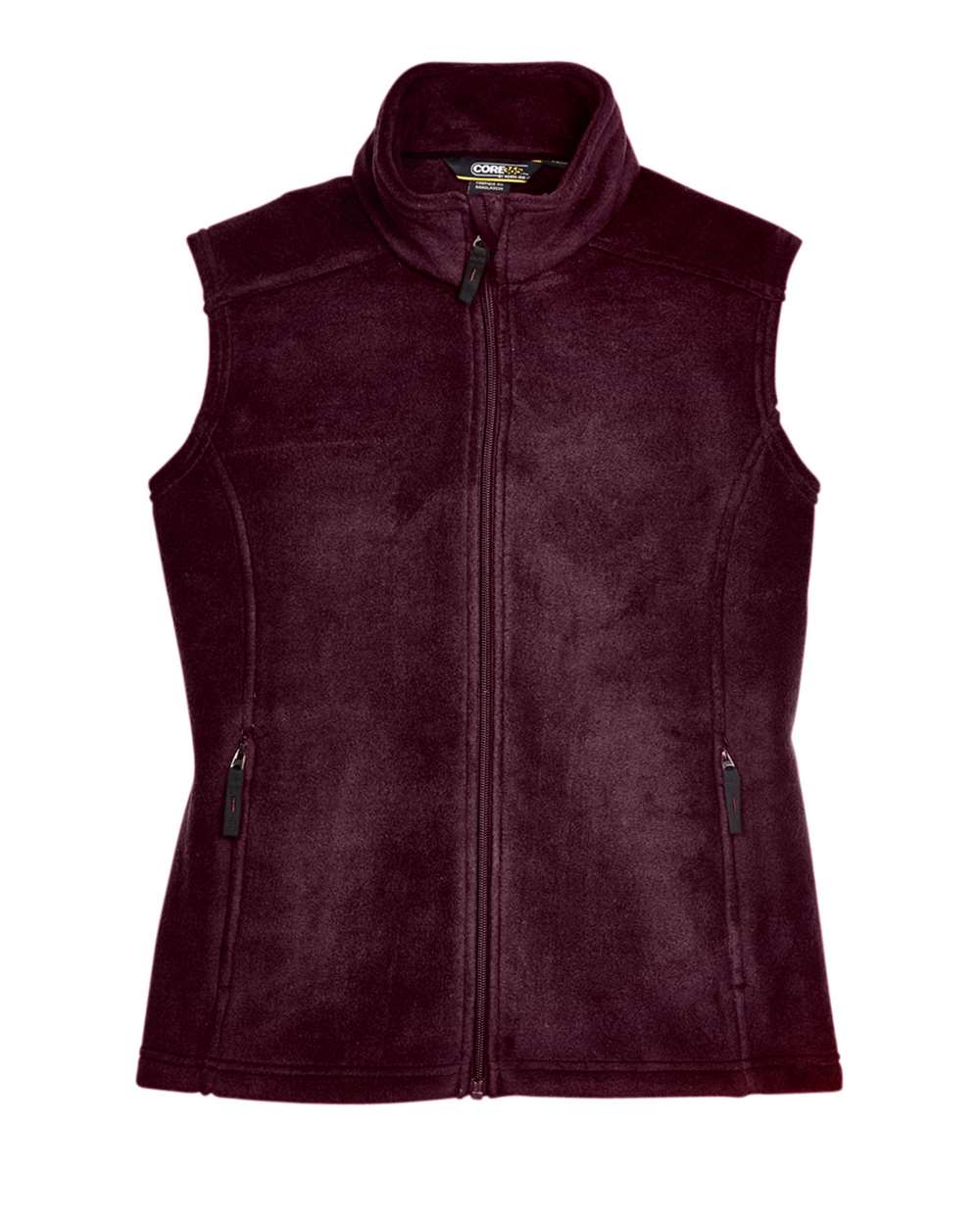 Core365 Women's Journey Fleece Vest - 78191 Burgundy