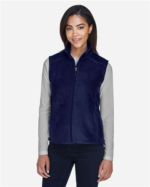 Core365 Women's Journey Fleece Vest - 78191 Classic Navy
