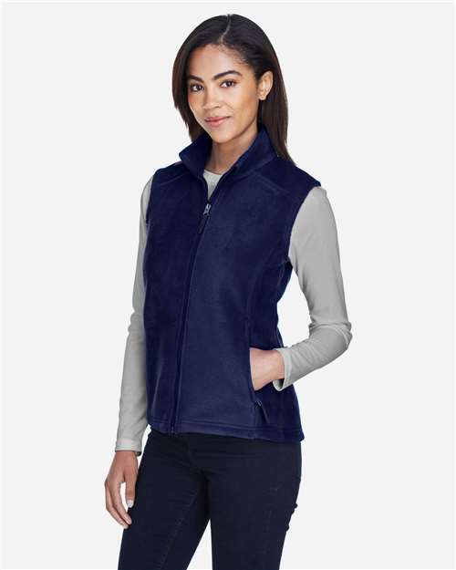 Core365 Women's Journey Fleece Vest - 78191 Classic Navy