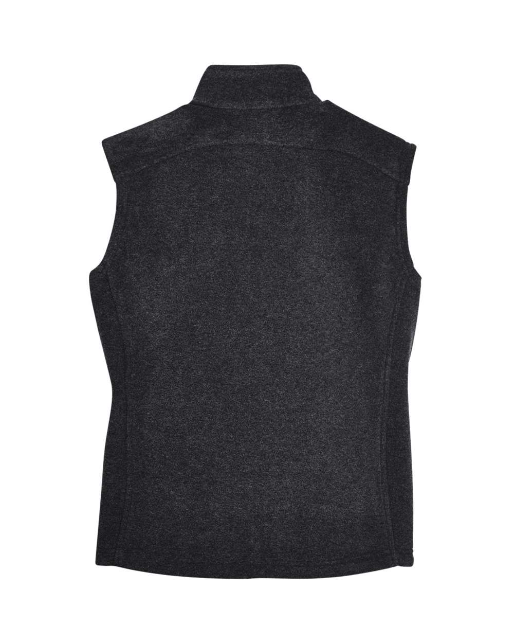 Core365 Women's Journey Fleece Vest - 78191 Heather Charcoal