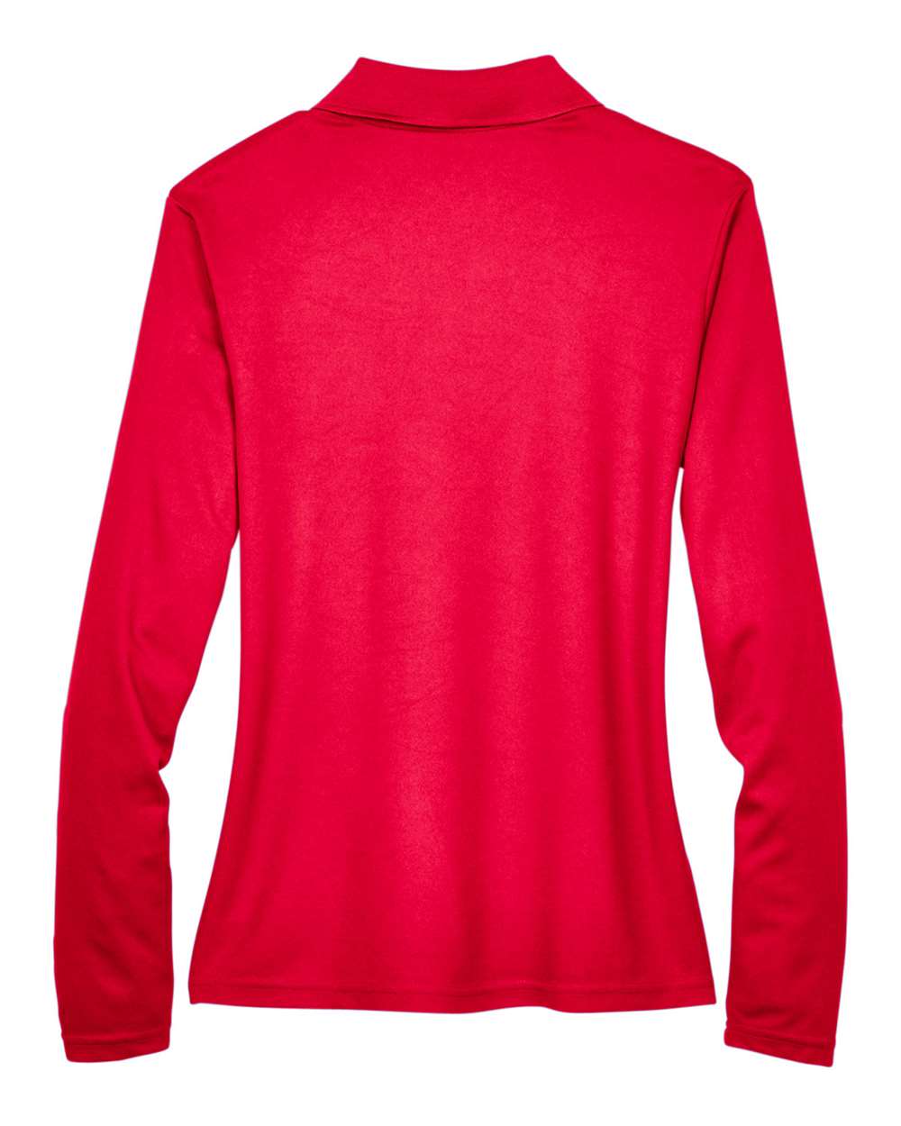 Core365 Women's Pinnacle Performance Long Sleeve Piqué Polo - 78192 Classic Red