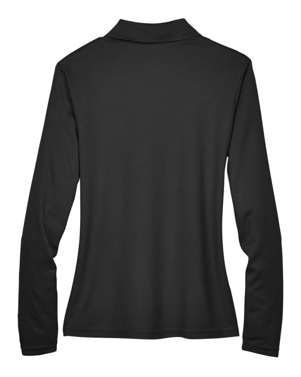 Core365 Women's Pinnacle Performance Long Sleeve Piqué Polo - 78192 Black