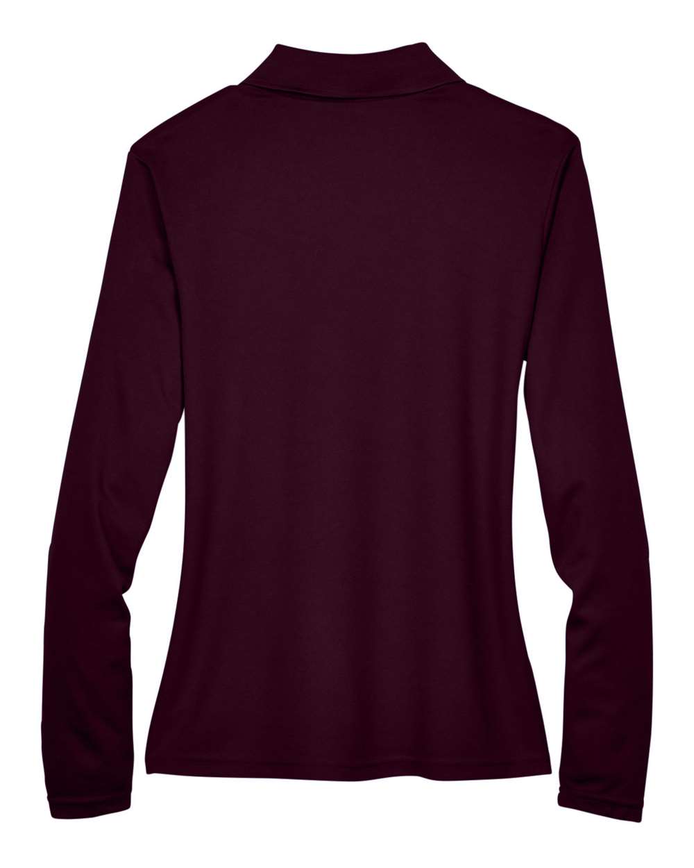 Core365 Women's Pinnacle Performance Long Sleeve Piqué Polo - 78192 Burgundy