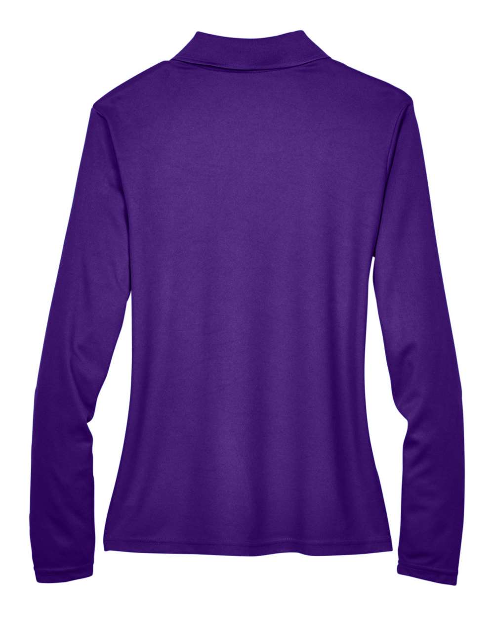 Core365 Women's Pinnacle Performance Long Sleeve Piqué Polo - 78192 Campus Purple