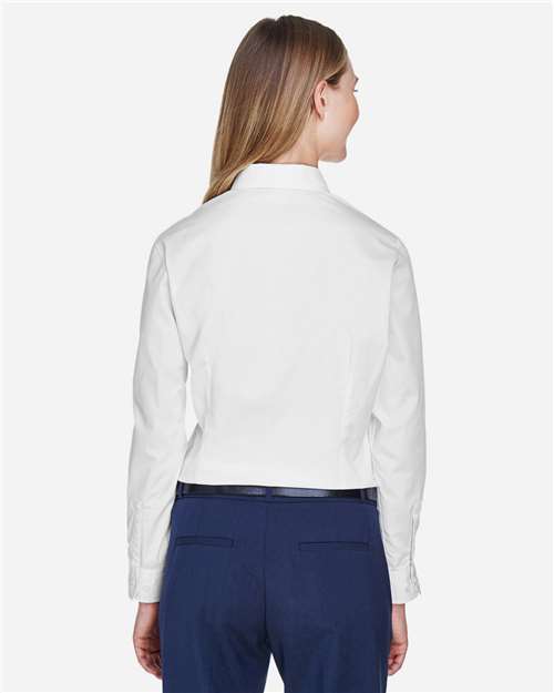 Core365 Women's Operate Twill Shirt - 78193 White
