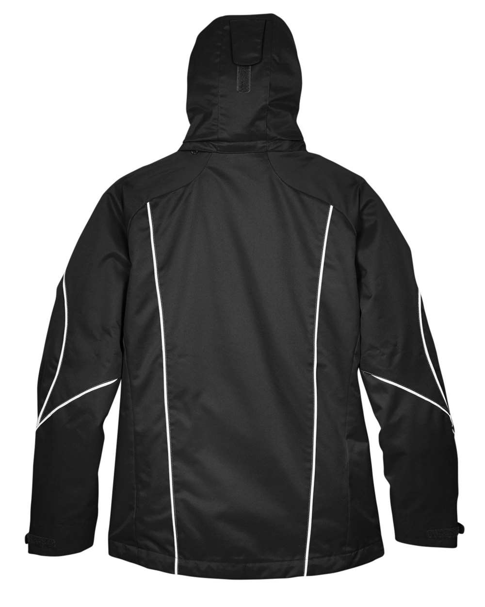 North End Women's Angle 3-in-1 Jacket with Bonded Fleece Liner - 78196 Black