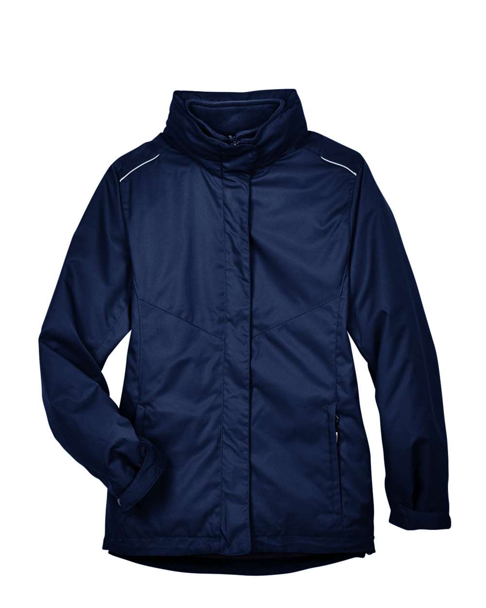 Core365 Women's 3-in-1 Jacket with Fleece Liner - 78205 Classic Navy