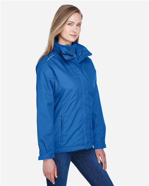 Core365 Women's 3-in-1 Jacket with Fleece Liner - 78205 True Royal