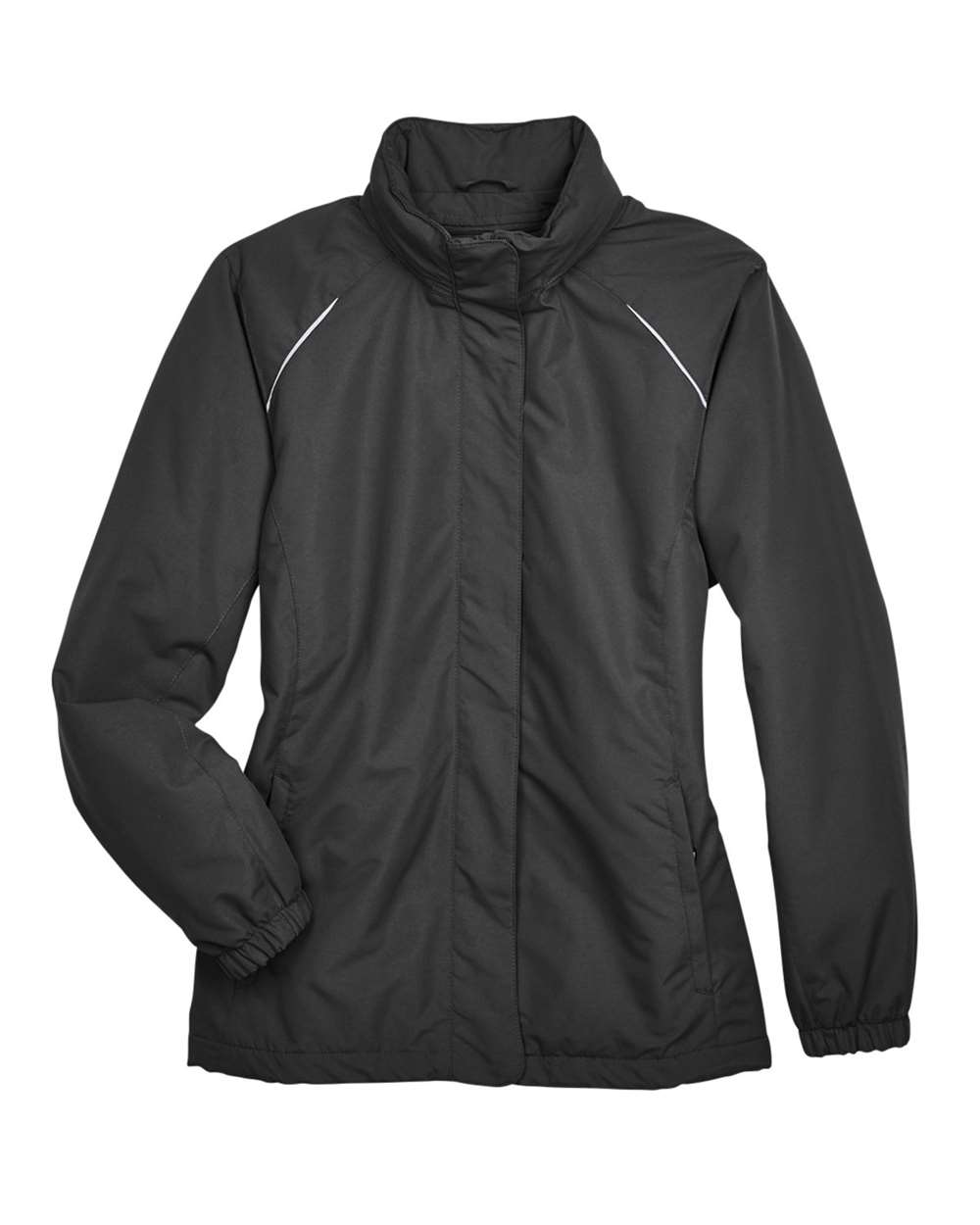 Core365 Women's Profile Fleece-Lined All-Season Jacket - 78224 Black