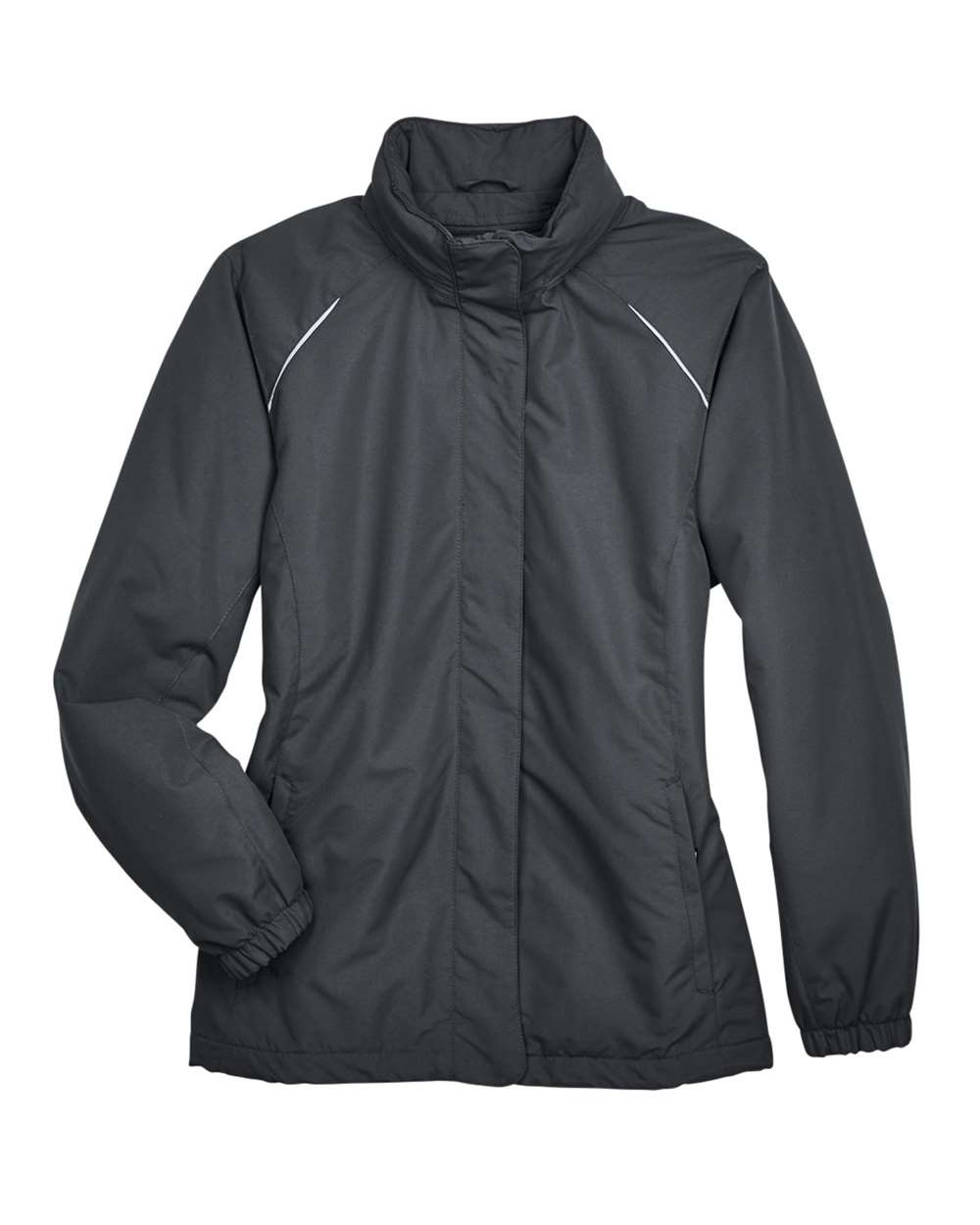 Core365 Women's Profile Fleece-Lined All-Season Jacket - 78224 Carbon