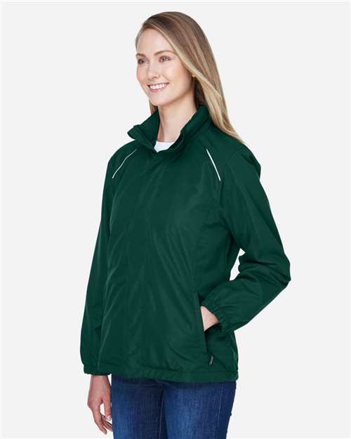 Core365 Women's Profile Fleece-Lined All-Season Jacket - 78224 Forest