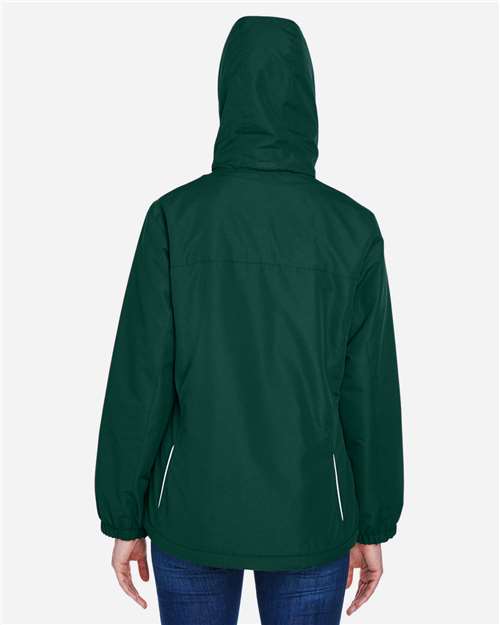 Core365 Women's Profile Fleece-Lined All-Season Jacket - 78224 Forest