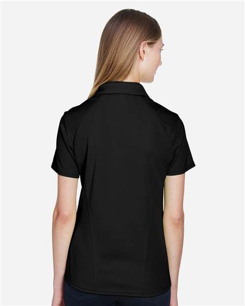 North End Women's Recycled Polyester Performance Pique Polo - 78632 Black