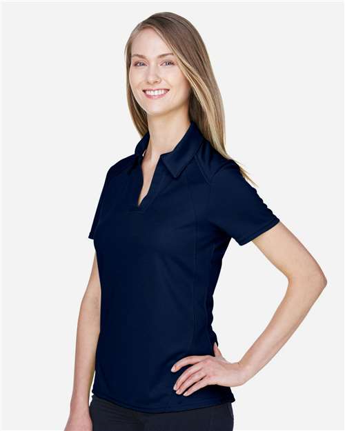 North End Women's Recycled Polyester Performance Pique Polo - 78632 Night