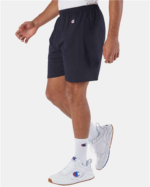 Champion Unisex Cotton Gym Shorts - 8187 Navy