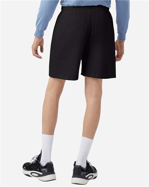 Champion Unisex Cotton Gym Shorts - 8187 Black