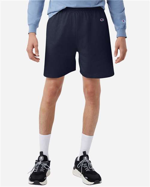 Champion Unisex Cotton Gym Shorts - 8187 Navy