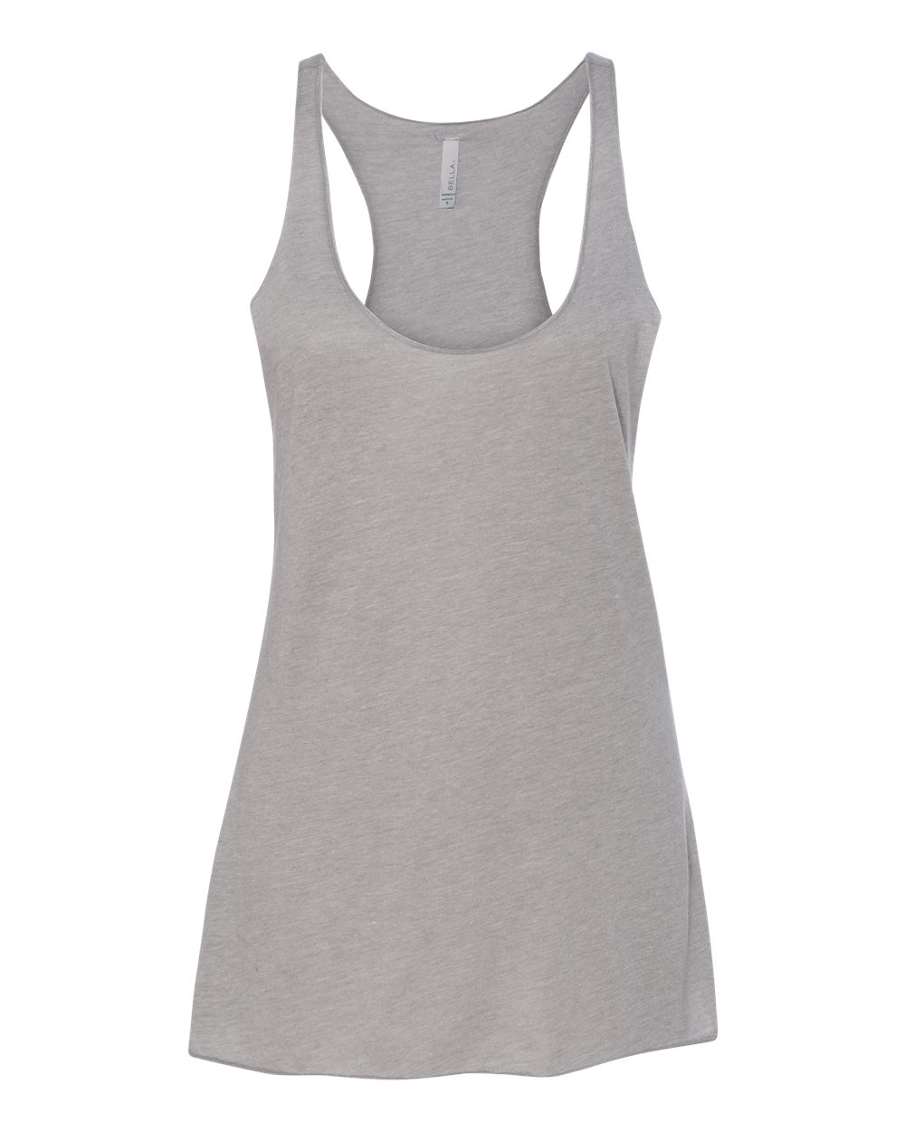 BELLA + CANVAS Women's Triblend Racerback Tank - 8430 Athletic Grey Triblend