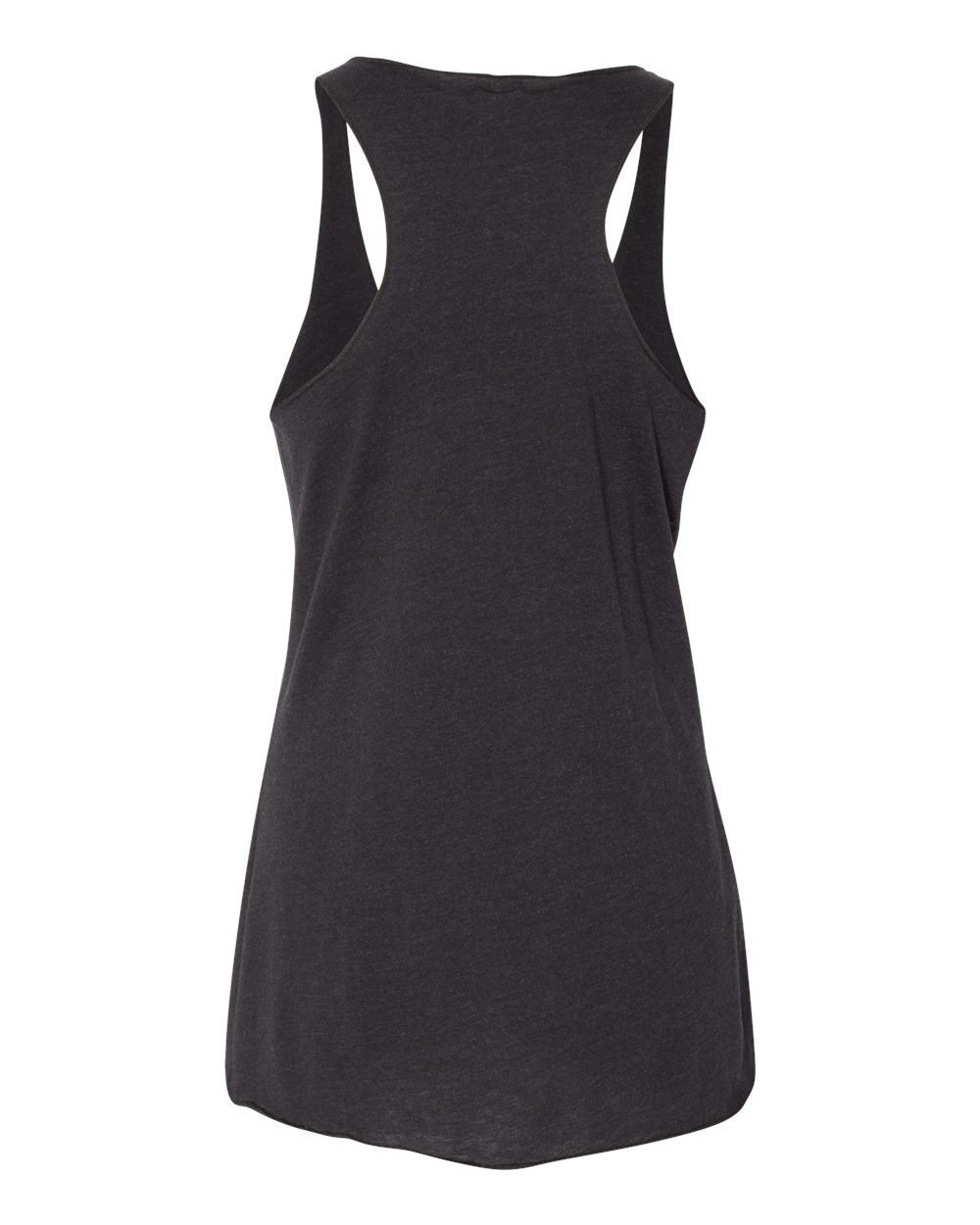 BELLA + CANVAS Women's Triblend Racerback Tank - 8430 Black Heather Triblend