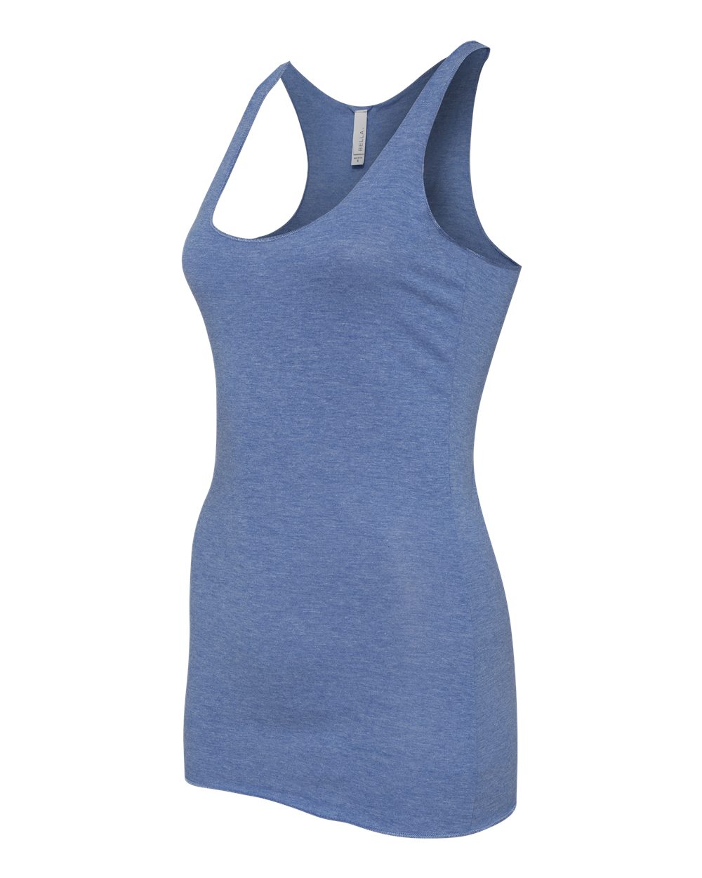 BELLA + CANVAS Women's Triblend Racerback Tank - 8430 Blue Triblend