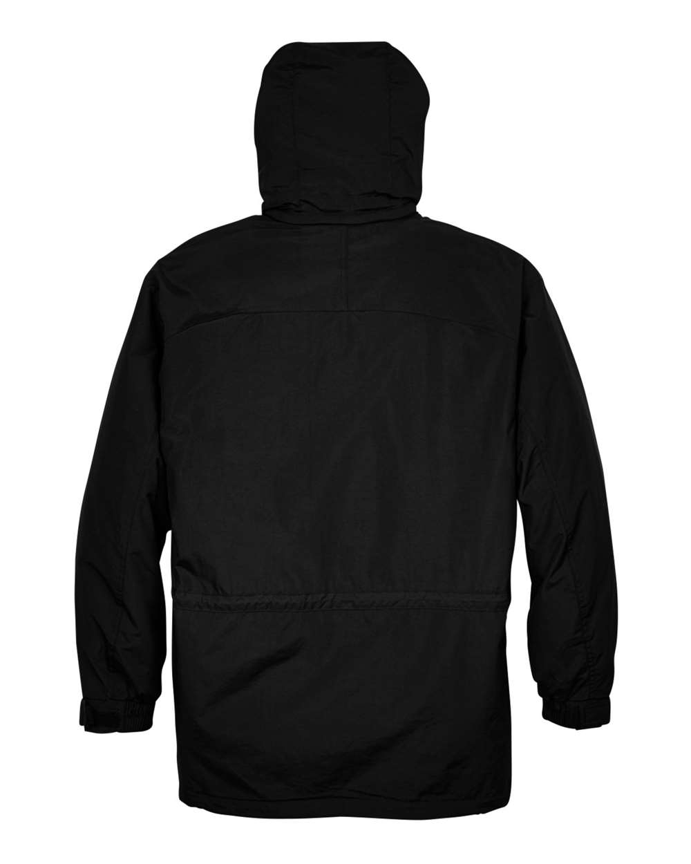 North End Men's 3-in-1 Parka with Dobby Trim - 88007 Black