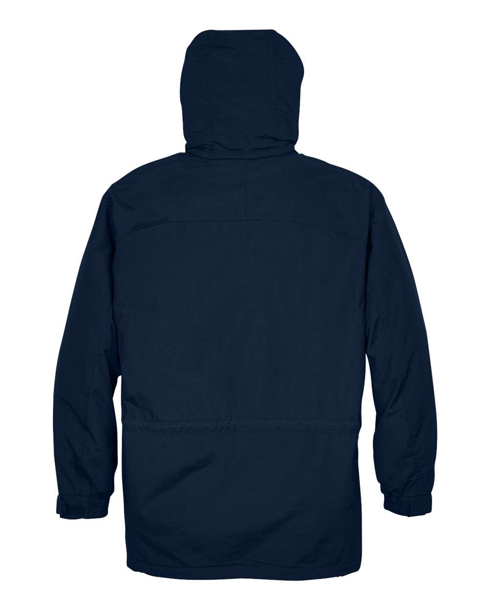 North End Men's 3-in-1 Parka with Dobby Trim - 88007 Midnight Navy