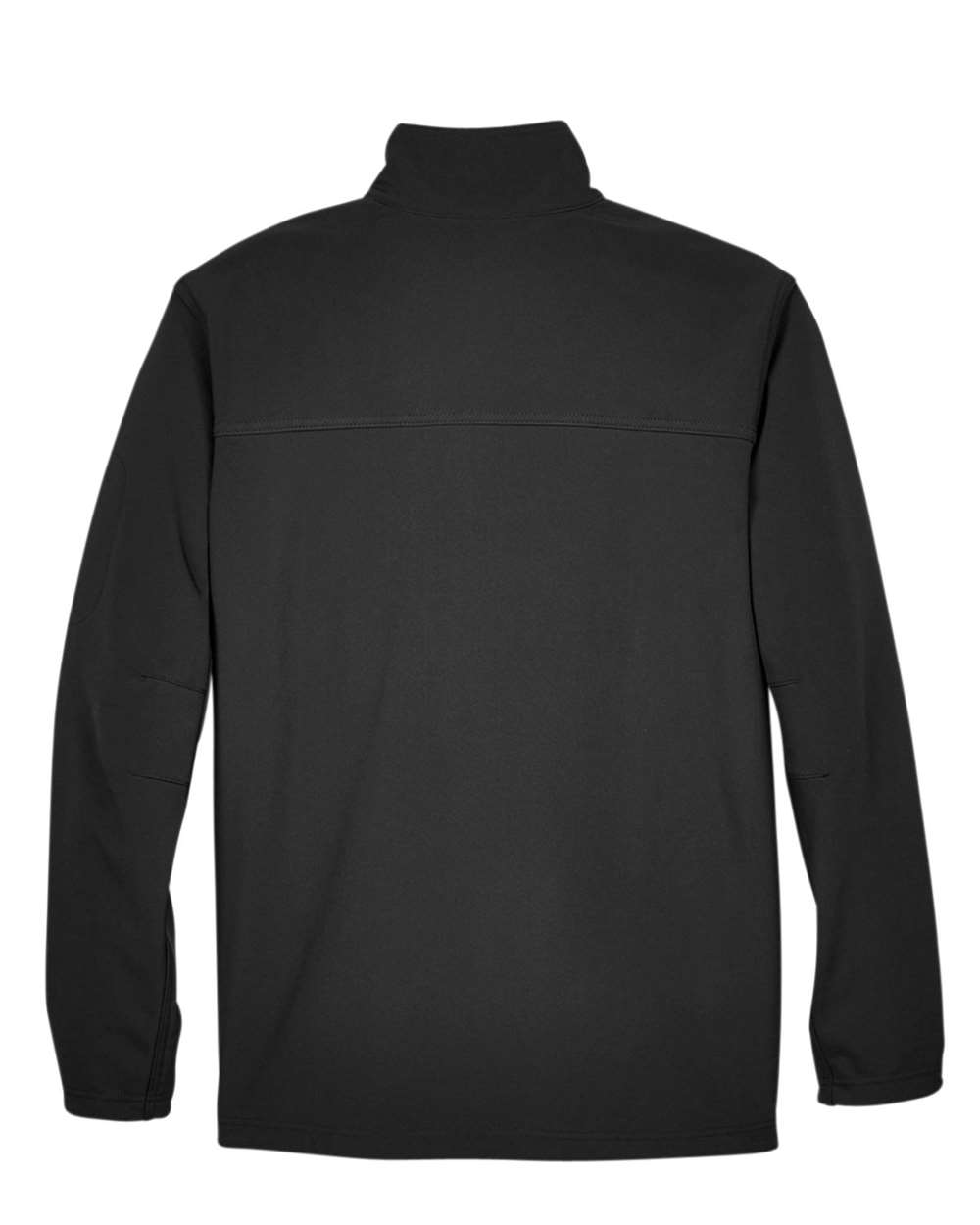 North End Men's Three Layer Fleece Performance Soft Shell Jacket - 88099 Black